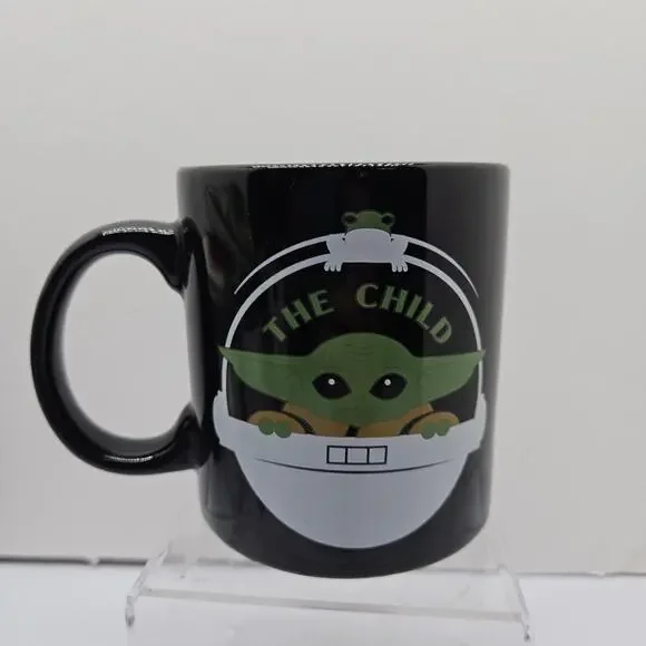 Star Wars The Mandalorian Grogu The Child in Ship Coffee Mug Cup Licensed - Picture 2 of 4